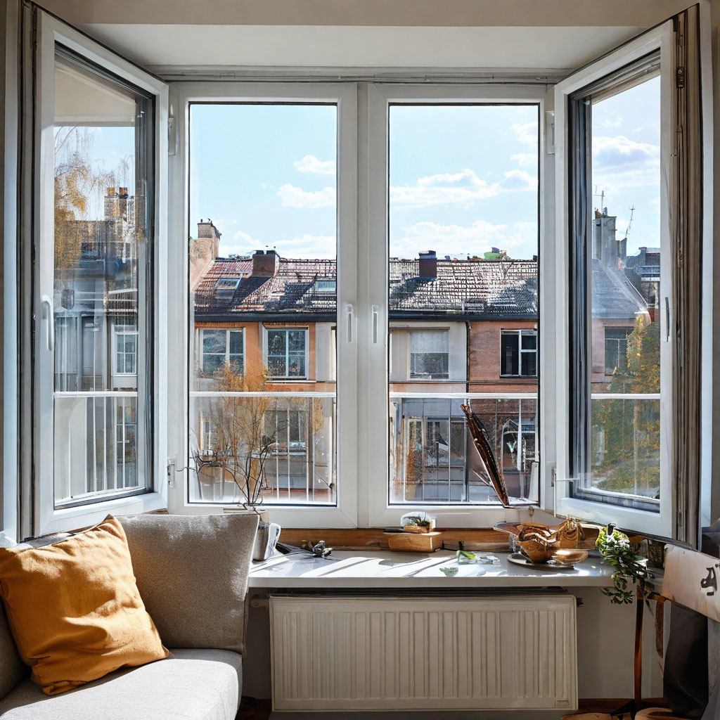 Распашное остекление