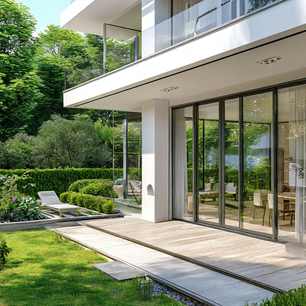 Панорамная дверь